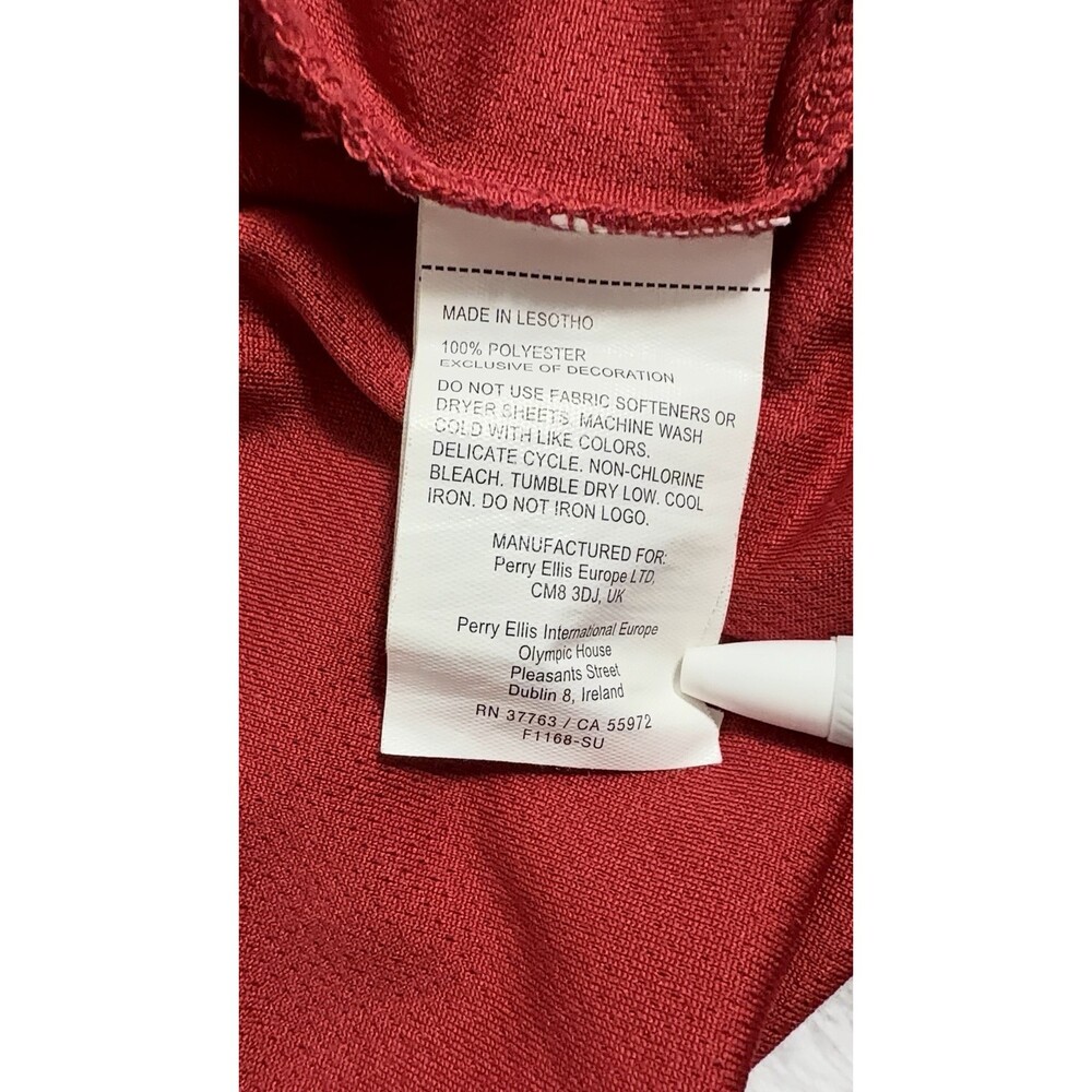 PGA Tour Official Licensed Airflux Polo Golf Shirt Men Sz XL Red Short Sleeve - Picture 5 of 5